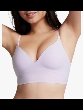 PINK Victoria's Secret Lavender Seamless Wireless Bralette